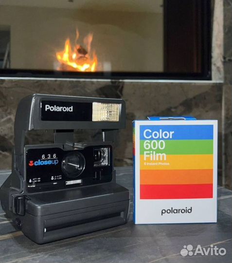Polaroid 636 Close Up с картриджем (кассета)