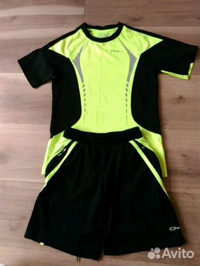 Футболка и шорты Demix р.128 и щетки для ног