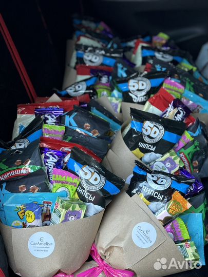 Съедобные букеты