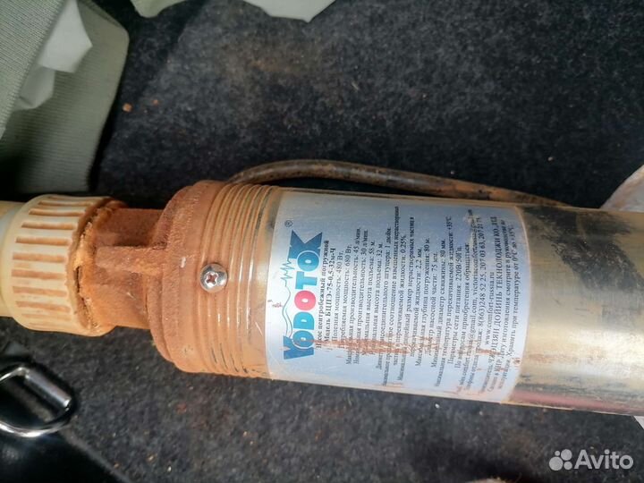 Скважинный насос Wodotok бцпе75-0,5-32м ч