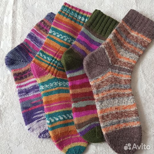 Носки вязаные ручной работы женские