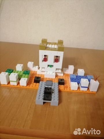 Лего набор майнкрафт, оригинальный