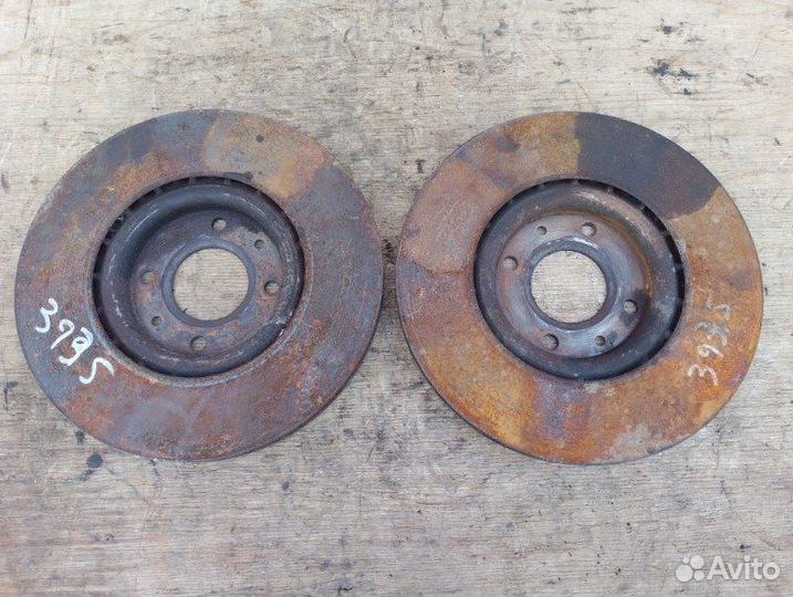 Диски тормозные передние Peugeot 308 I