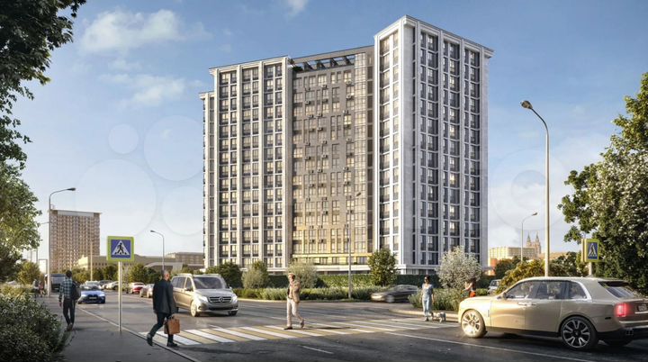 3-к. квартира, 76,2 м², 15/16 эт.