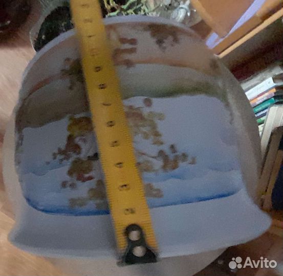 Горшок для цветов керамика ручная роспись