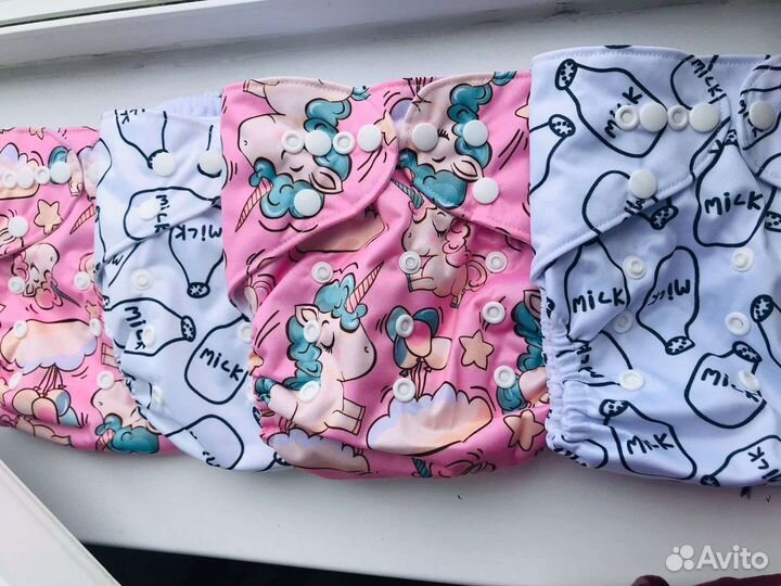 Многоразовые подгузники новые