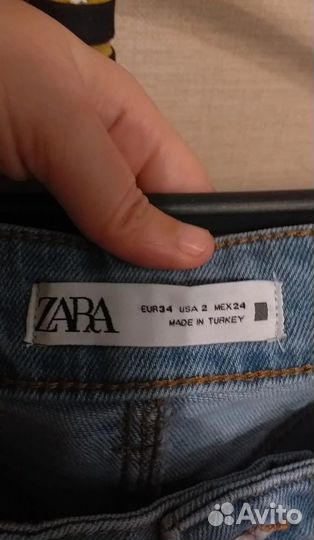 Джинсовая юбка zara