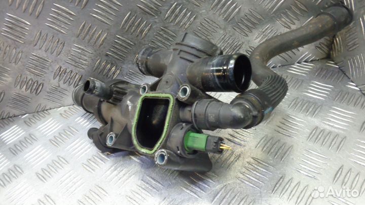 Корпус термостата дизельный Peugeot 807 2008