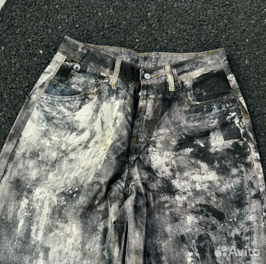 Джинсы широкие y2k