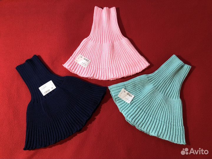 Новые детские шарфы снуды и манишки