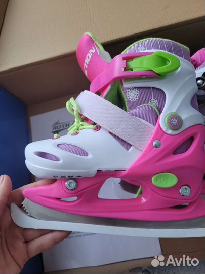 Детские ледовые коньки