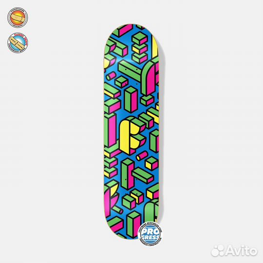 Дека Footwork progress tetris 8.25 x 31.75