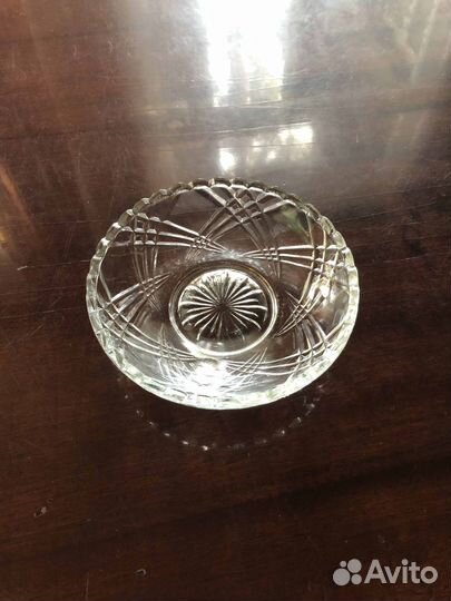 Хрустальное блюдце