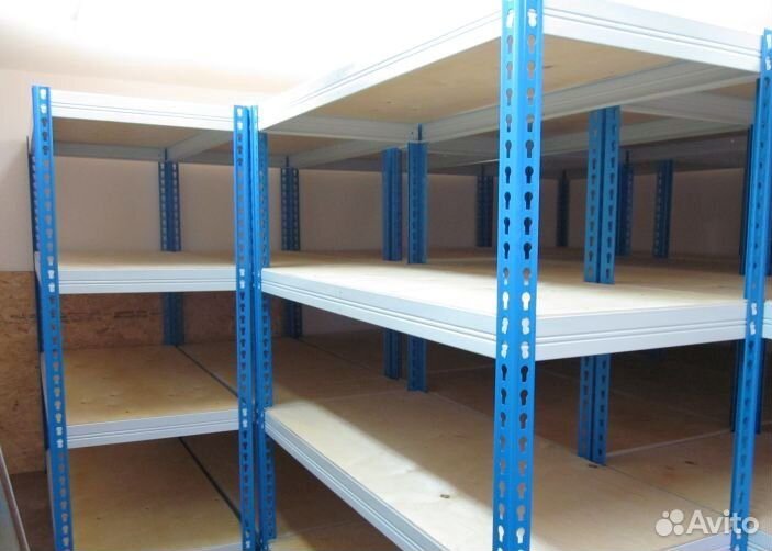Стеллажи металлические
