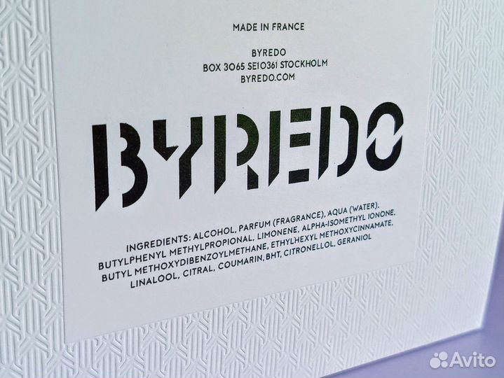 Духи byredo