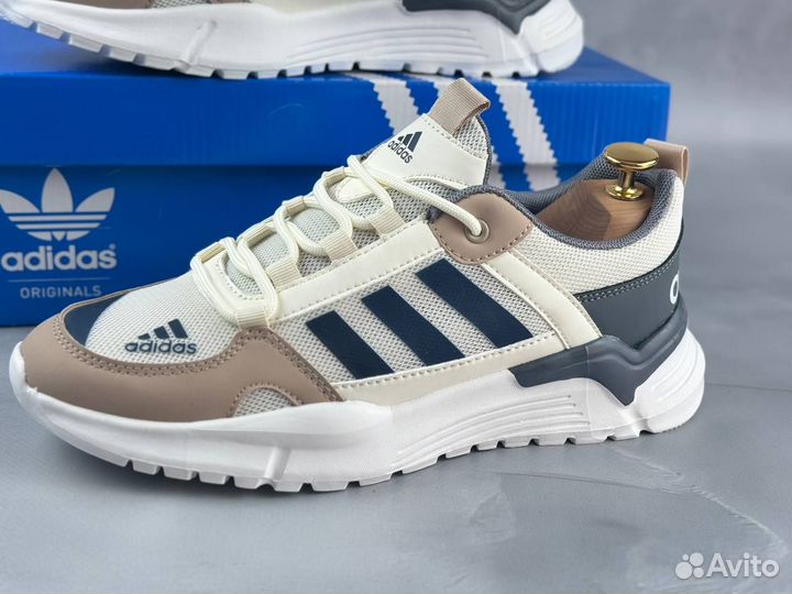 Кроссовки Adidas Enema Light бежевые