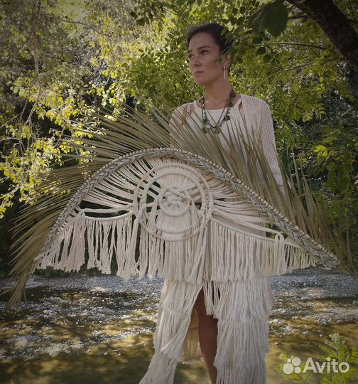 Панно макраме