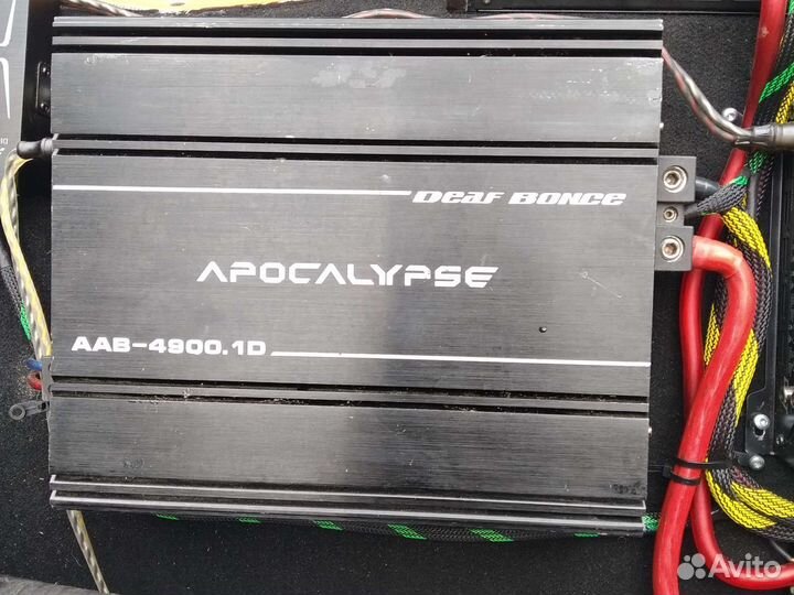 Сабвуфер и усилитель бу