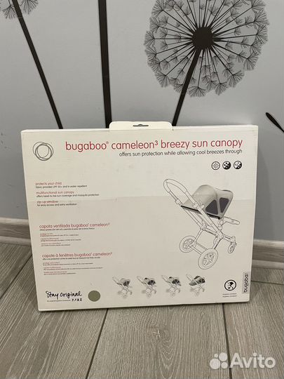 Капюшон на коляску bugaboo cameleon