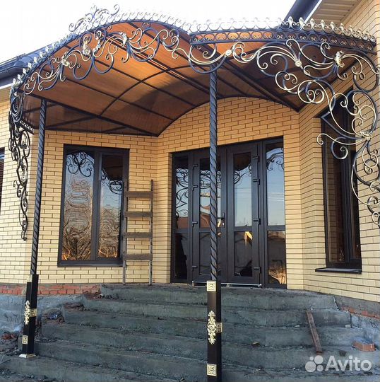 Навесы с установкой