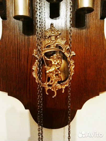 Антиквариат, старинные часы с четвертным боем 150