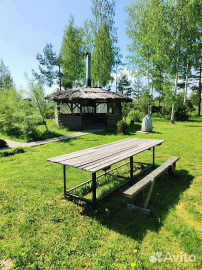 Беседка с мангалом