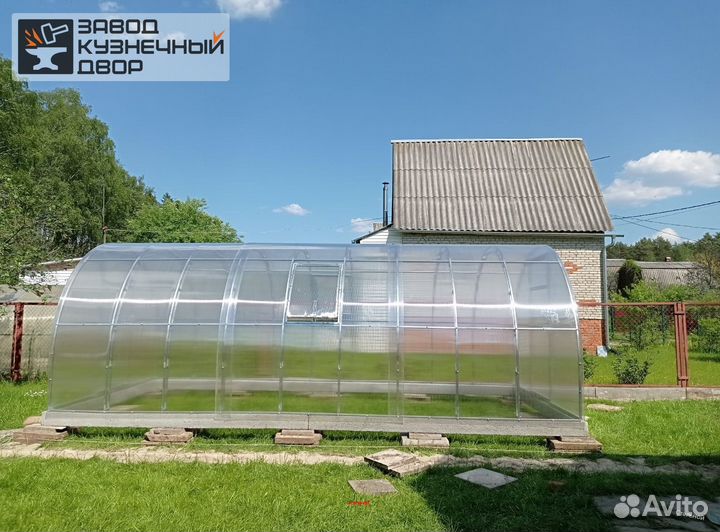 Теплица усиленная Флора Богатырь