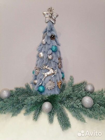 Новогодние ёлки. Новогодние веночки