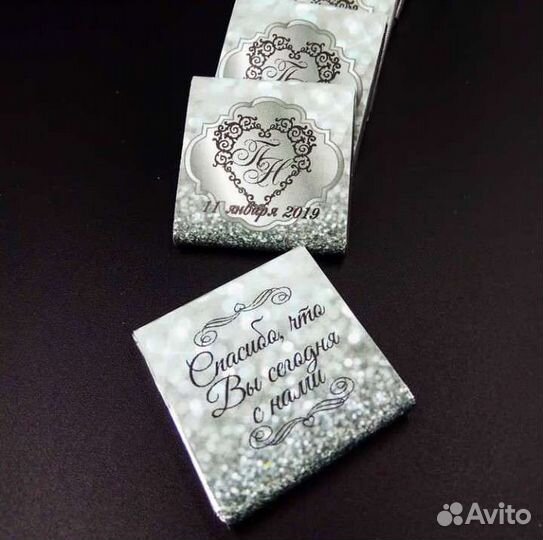 Шоколад с логотипом и фото