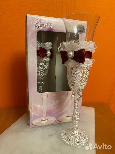 Свадебные фужеры Новые