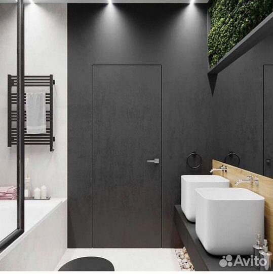 Двери скрытые эмаль