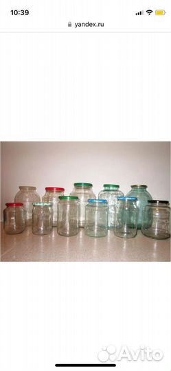 Банки стеклянные
