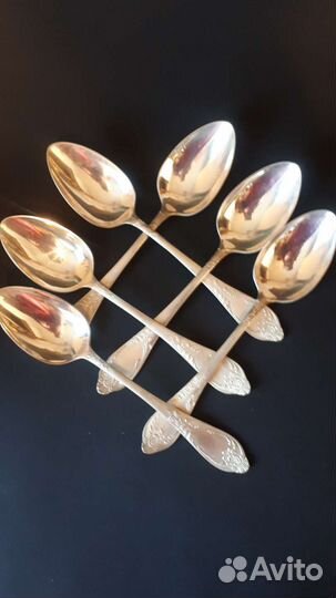 Мельхиоровые столовые ложки зiш