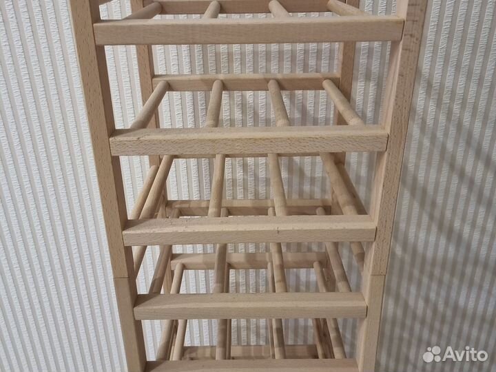 Винная полка, 3 шт, дерево, IKEA