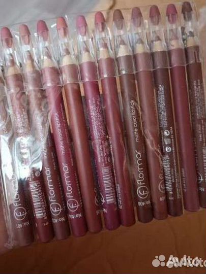 Нюдовый карандаш для губ/ подводки / тушь