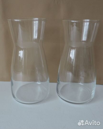 Вазы стеклянные