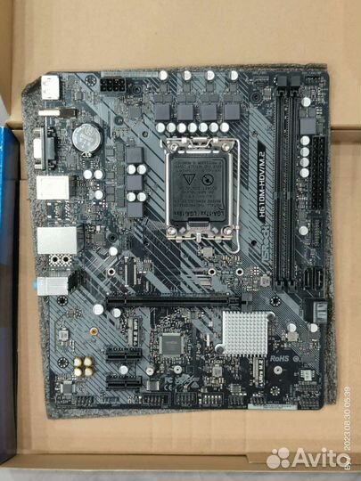 Материнская плата Asrock H610M HDV/M.2 (новая)