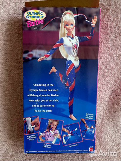 Куклы Barbie Olympic Gymnast & Indiana University