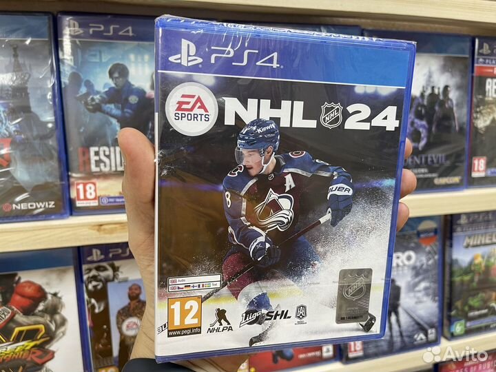 NHL 24 PS4 диск
