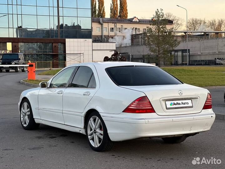 Mercedes-Benz S-класс 3.2 AT, 1999, 250 000 км