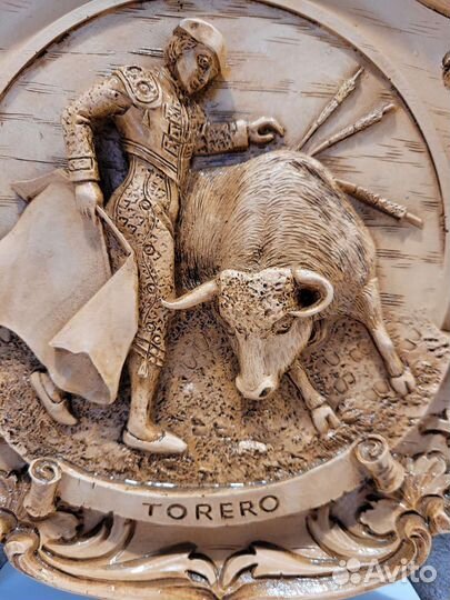 Тарелка-панно декоративная