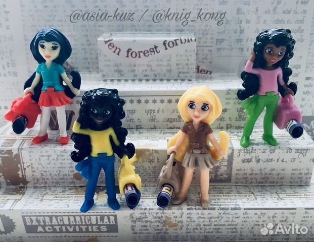 Серия киндер фигурок «Искательницы сокровищ»