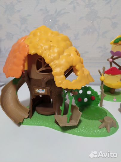 Набор Юху домик и карусель