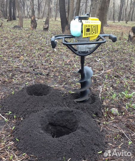 Бурение лунок под столбы,установка заборов