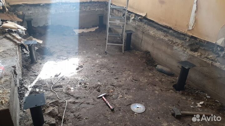 Монтаж винтовых свай / Сваи под ключ