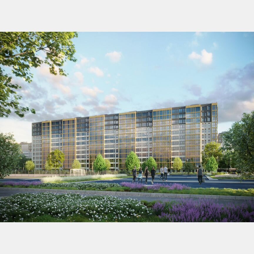 2-к. квартира, 41 м², 11/12 эт.