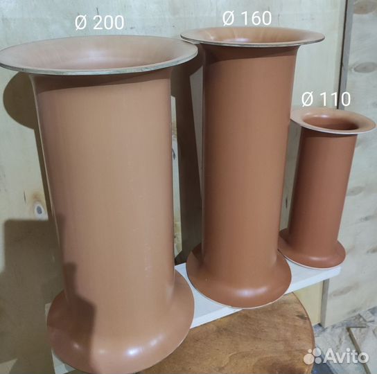 Раскрытая труба для сабвуфера