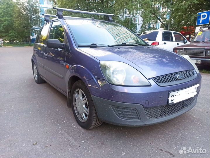 Поперечины на крышу Ford Fiesta