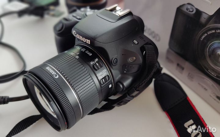 Фотоаппарат Canon 200d+kit 18-55stm+50mm f/1.4 usm