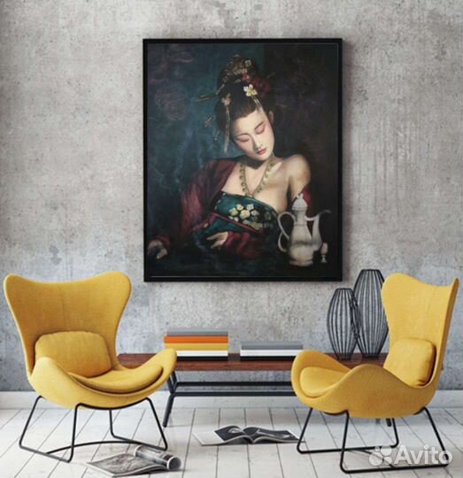 Картина акрилом на холсте